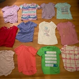 Girls Short Sleeve shirt bundle size 10-12